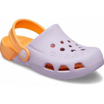 Crocs Electro Boys' Clogs Purple | Australia 1392FDNM